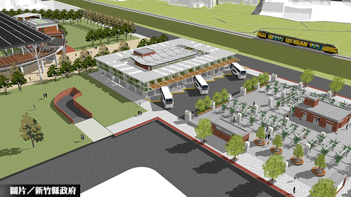 竹東交轉中心 高機能交通建設