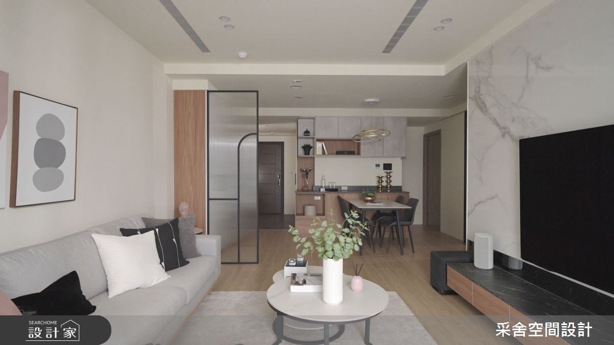 【TV】空房客變半開放獨立書房！大收納簡約跳色的現代親子宅