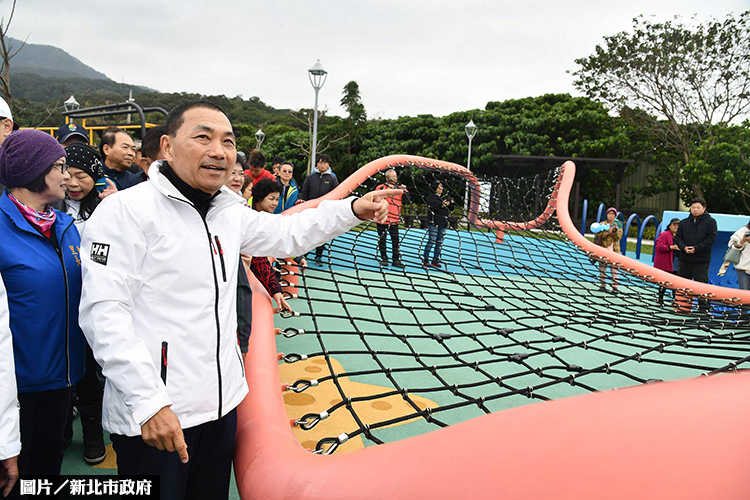 與彈塗魚共遊 八里渡船頭公園啟用