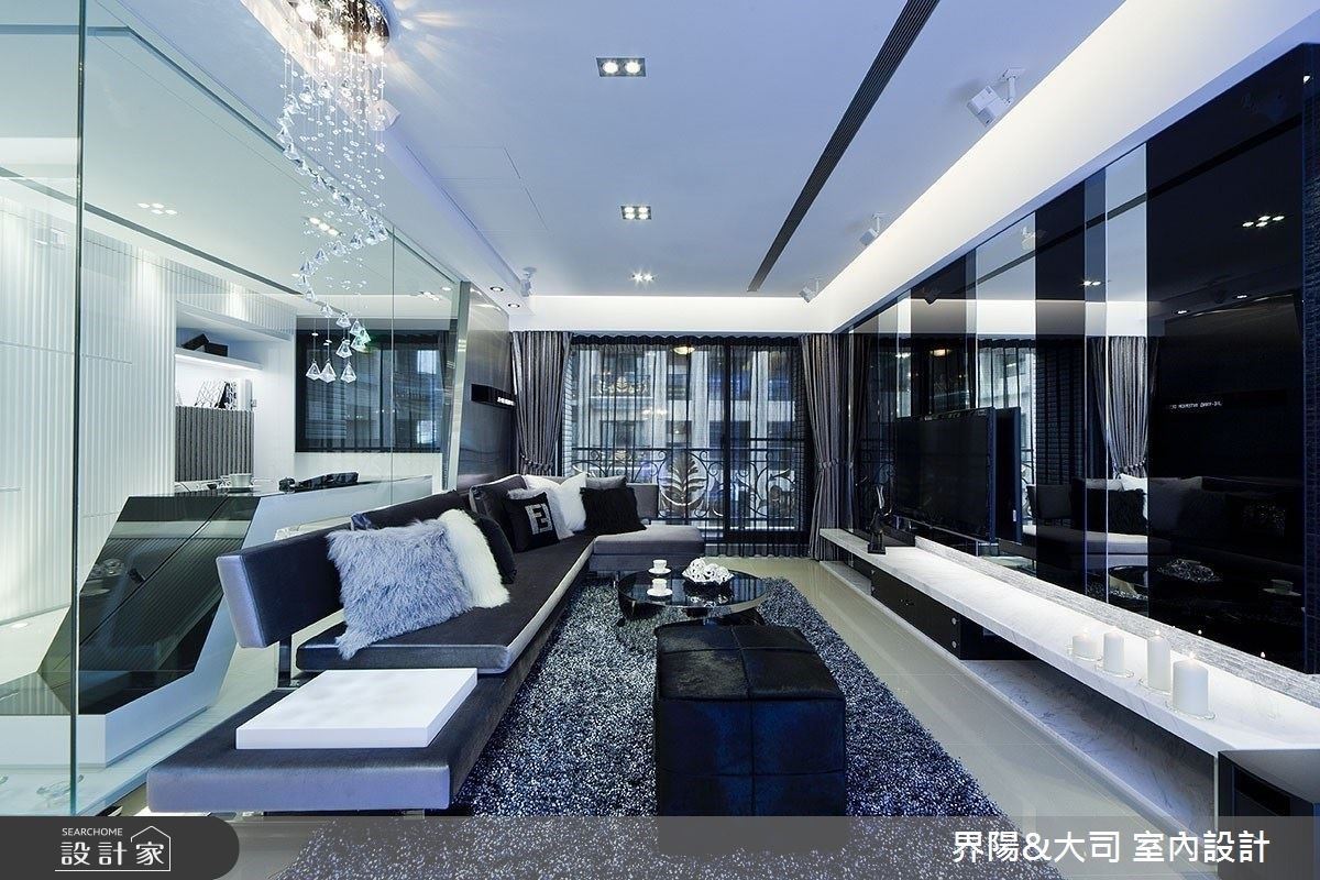 顛覆時尚想像！29 坪精品現代宅 在家獨享私人Lounge Bar