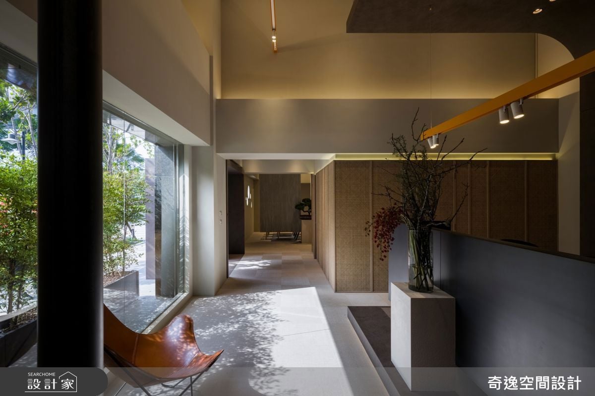 書寫靜巷綠蔭的詩意！走進現代風接待中心，在城市中覓得片刻寧靜！