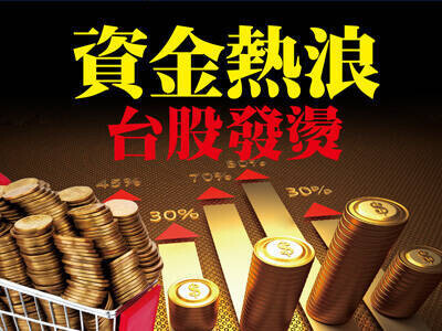 資金熱浪台股發燙