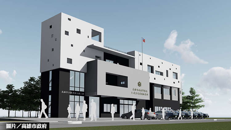 高雄溪埔派出所、圖書館共構 明年9月完工