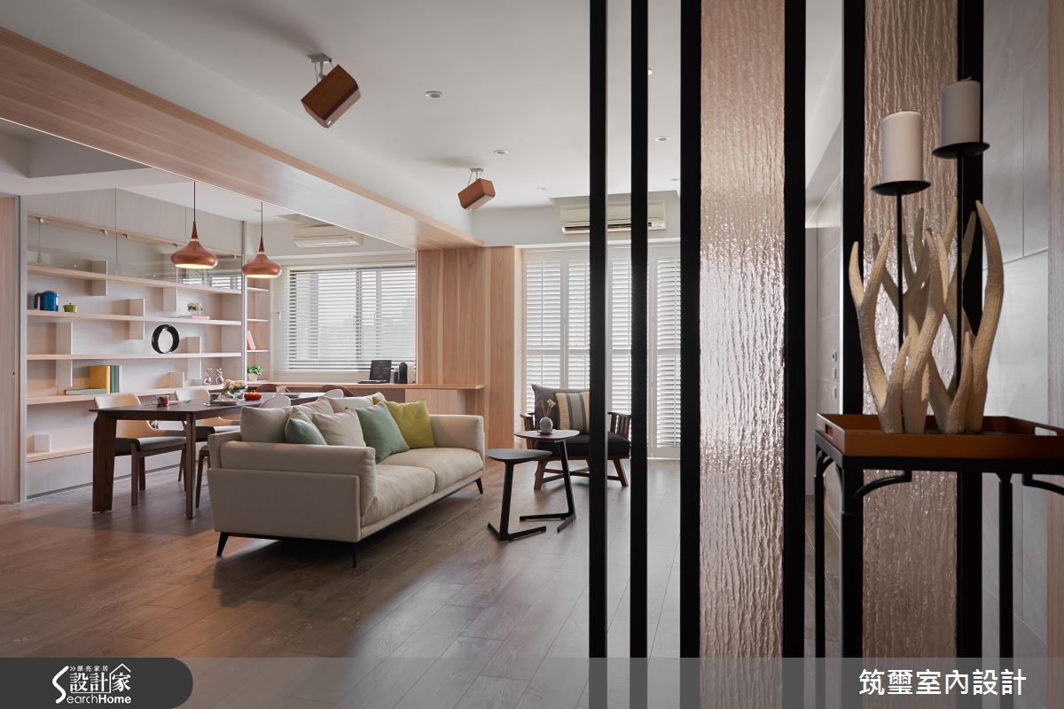 超有甜蜜感！ 40 坪清新休閒現代宅，把老屋變年輕了！