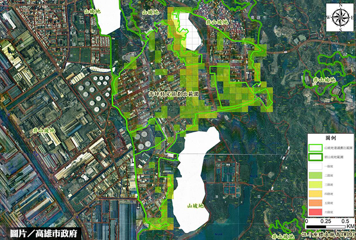 小港高坪特定區解除211公頃山坡地管制