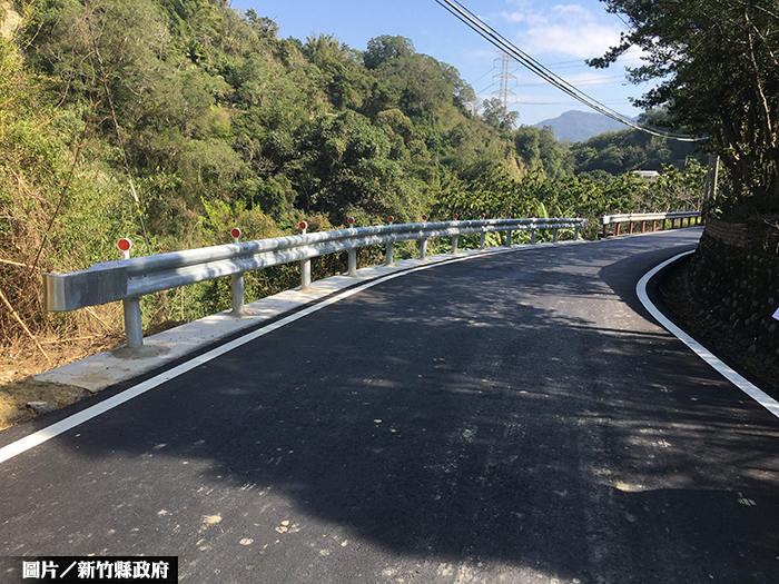 五峰鄉道安全維護 道路品質躍進