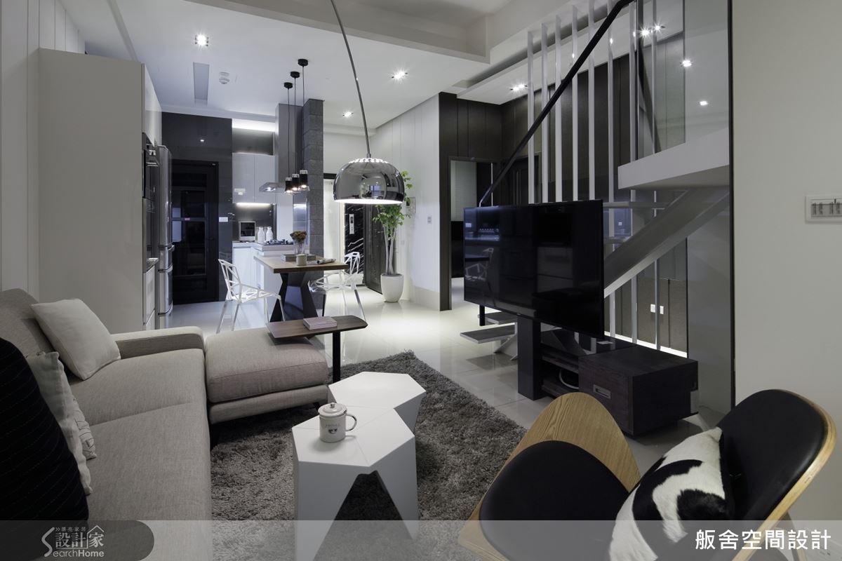善用空間形式 打造黑白極簡空間的寬裕自在