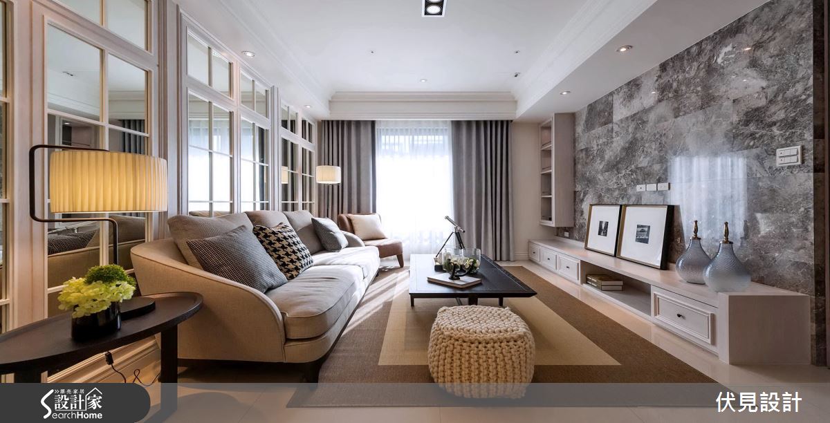 不思議 24 坪豪宅養成術！用明鏡為美式風景染上一抹微笑