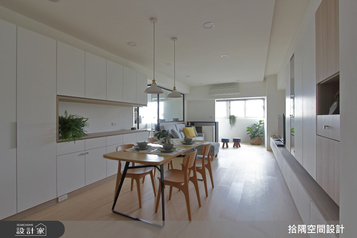 宛如入住日本民宿！新婚夫妻宛如雜誌的 27 坪夢幻純白家