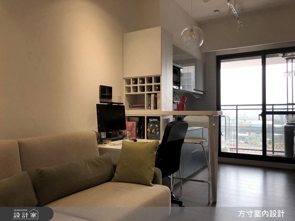 就算世界很冷漠也沒關係，9坪現代小宅的溫暖足以支撐我們