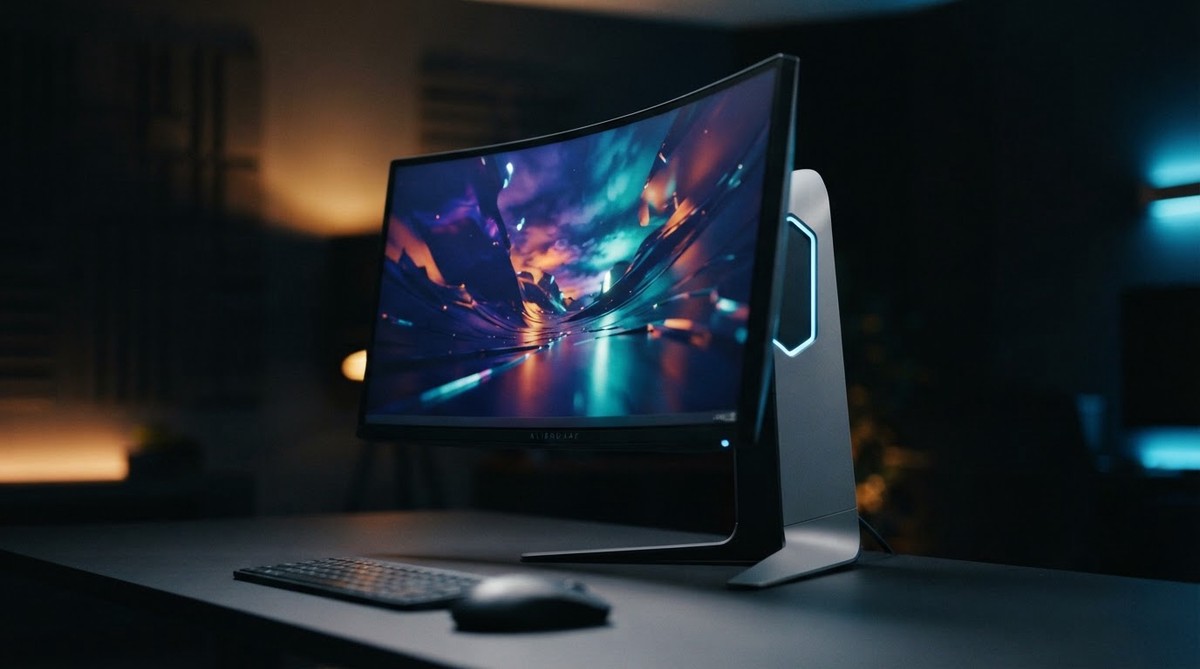 Alienware QD-OLED 曲面電競螢幕特惠 降價 150 美元