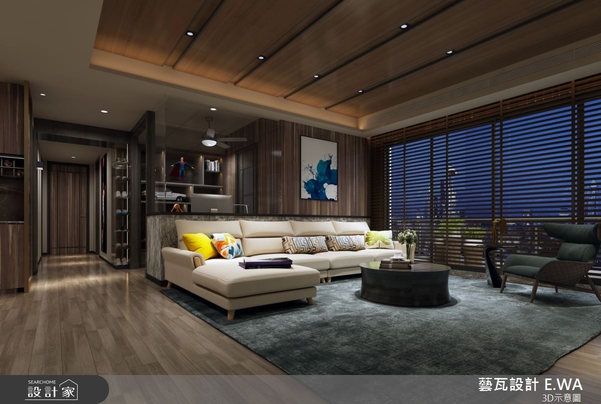 優雅從中島廚房和霸氣客廳開始！我們與現代風豪宅的生活故事