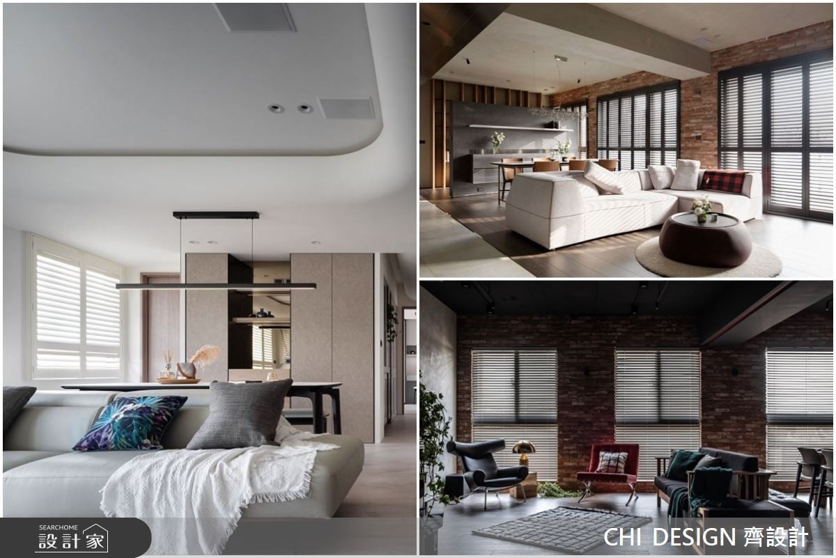 3款後疫情時代潮流客廳設計！滿足在家辦公的工作場域，簡化收納造型並強...