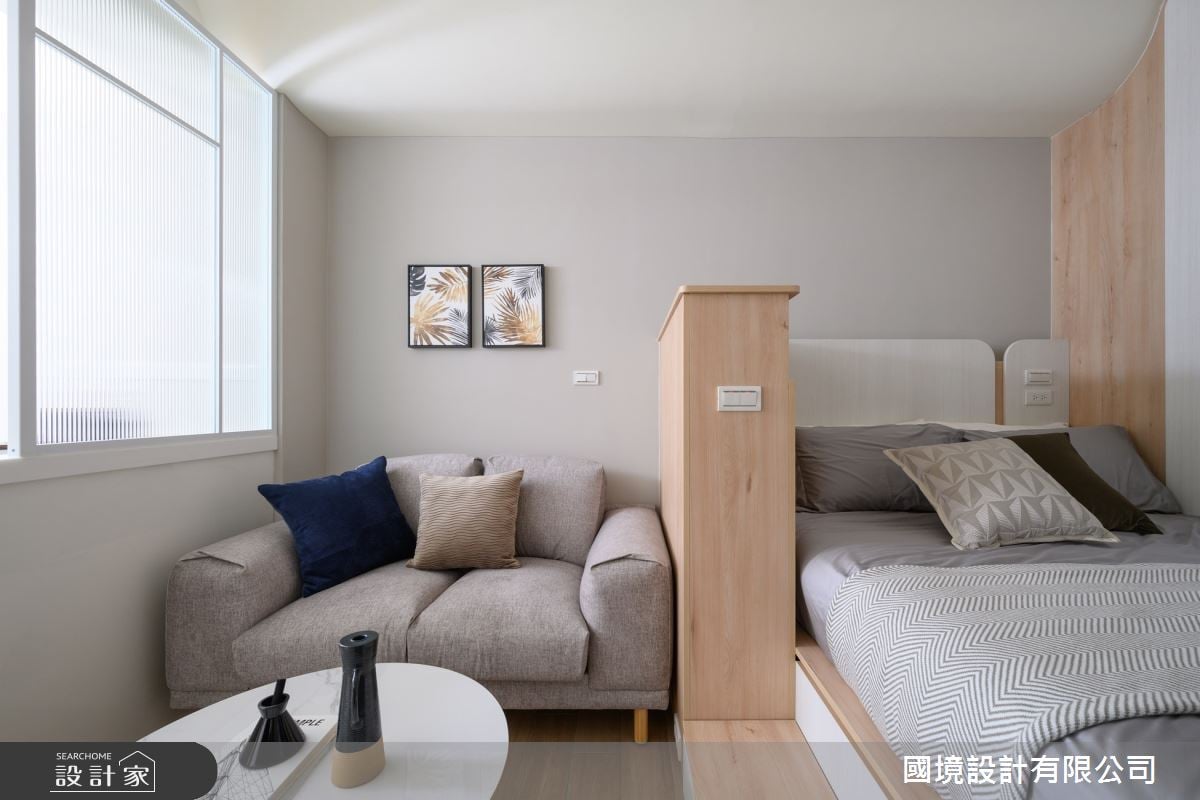 陽光入住8坪簡約風單身小宅！穿透感隔屏界定空間