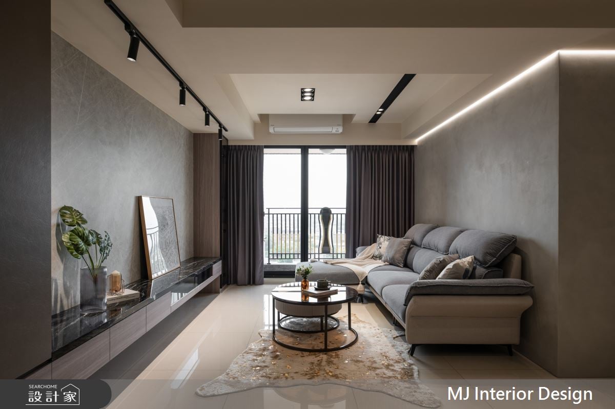 浪漫新婚宅首選！嚴選綠裝修認證建材，內斂色彩佐質感紋理營造現代簡約風