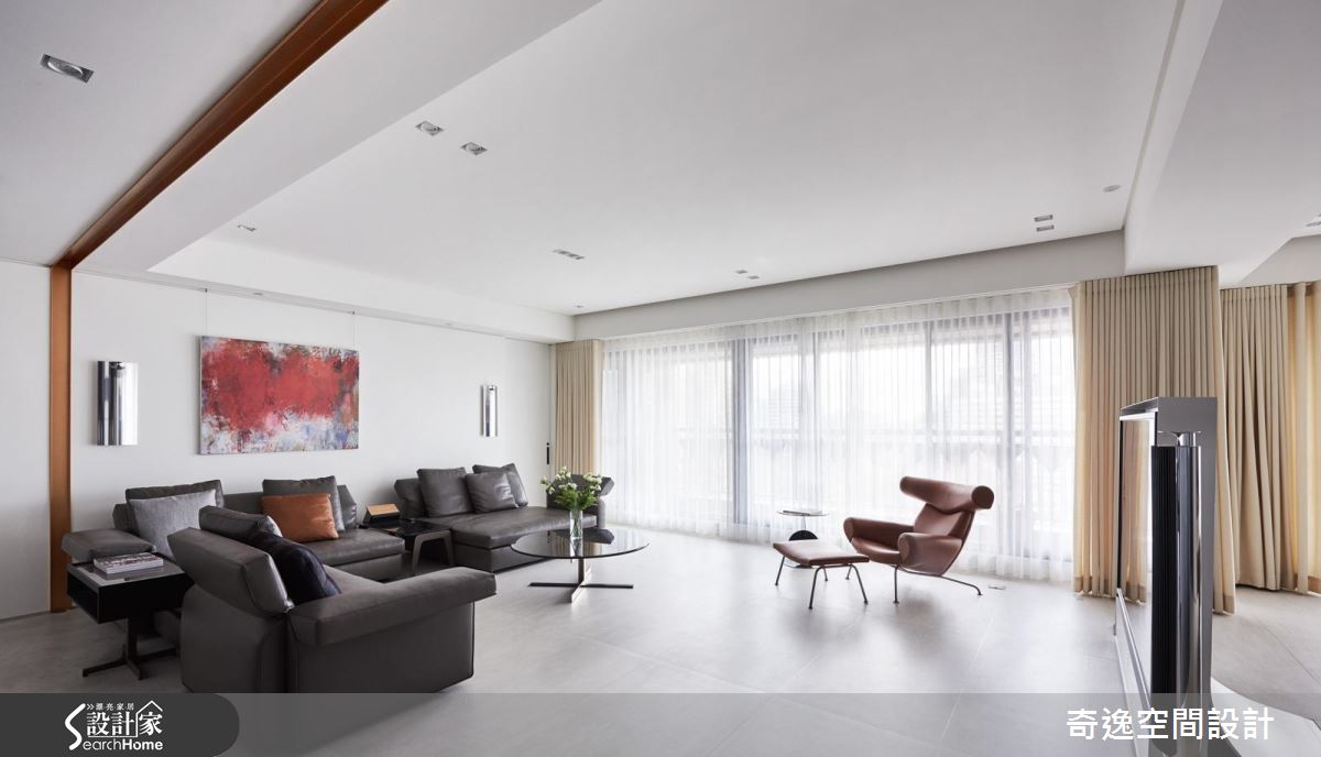 動線精算師 化凌亂空間為 60 坪設計精品宅