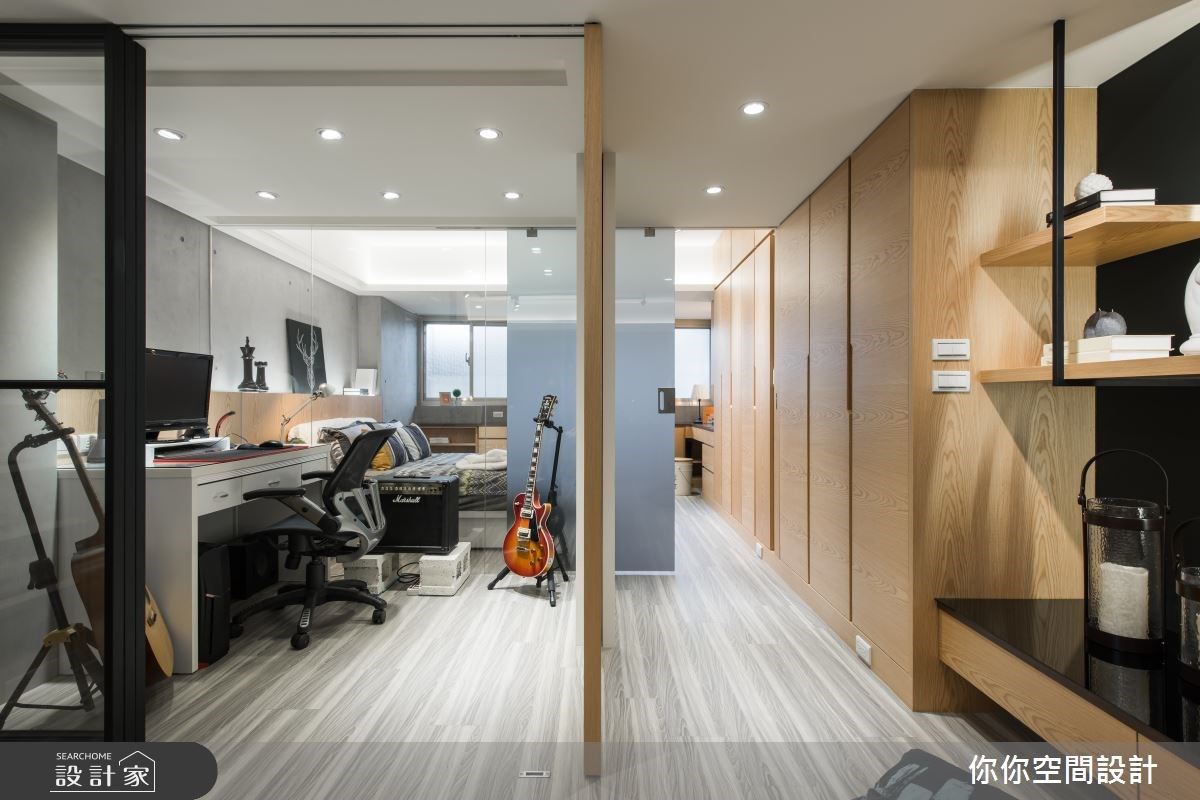 17坪率性輕工業風來襲！開放手法翻新老屋，找回遺失的採光和空間感