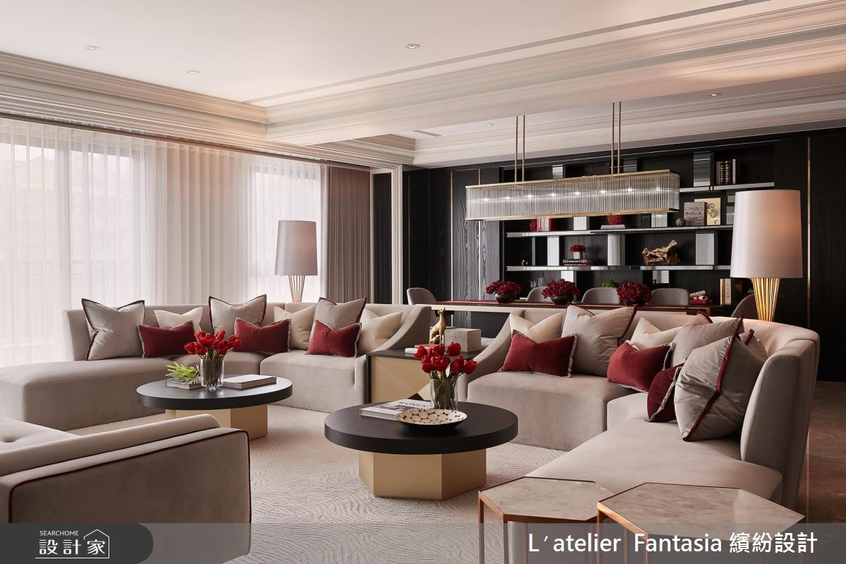 當時髦紅搭上優雅白 ! 新古典大宅化身曼哈頓頂級酒店