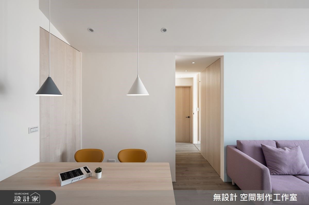 現代風＋北歐風的巧妙混搭，18坪的留白美學給你嶄新的生活體驗！