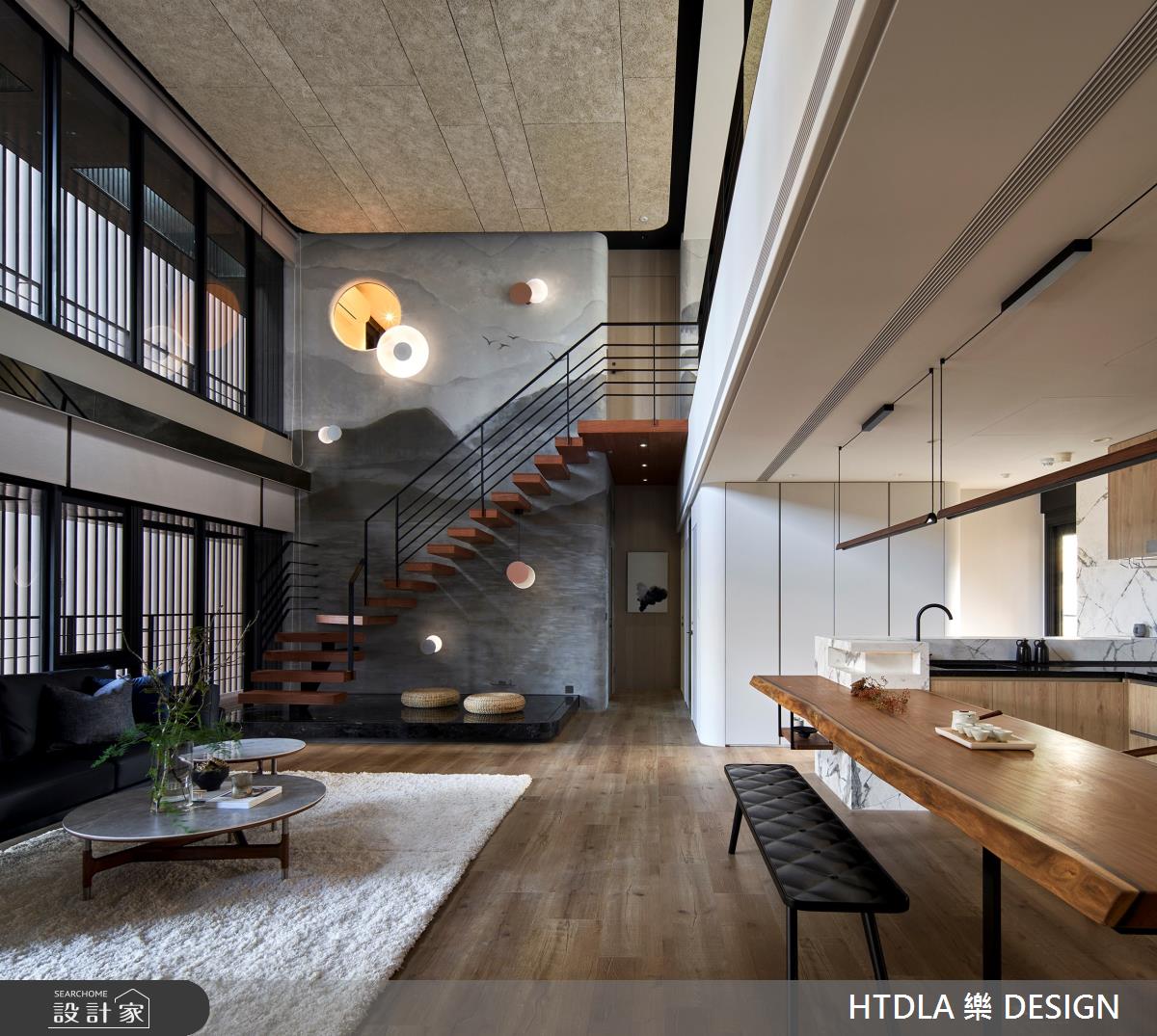 私宅與招待所完美結合的典範，光影與圓形意境烘托生活的美好意象，一舉...