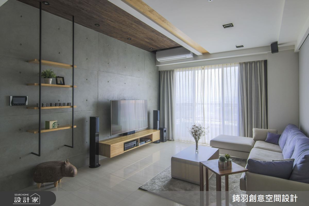 34 坪簡約風質感居所，享受 2 人 2 貓的幸福日常 !