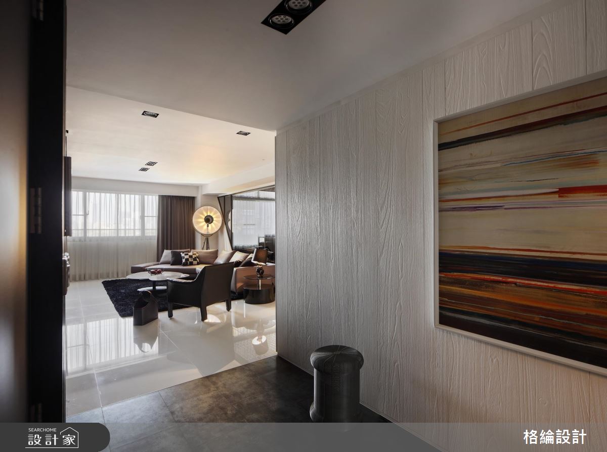 欣賞黑白的時尚大秀！步上現代宅的明亮伸展台