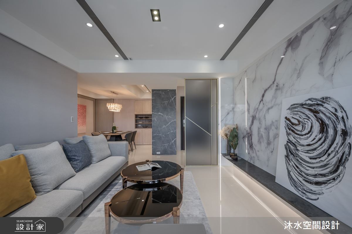 質感建材淬鍊60坪中古屋，建構深邃優雅新古典居宅