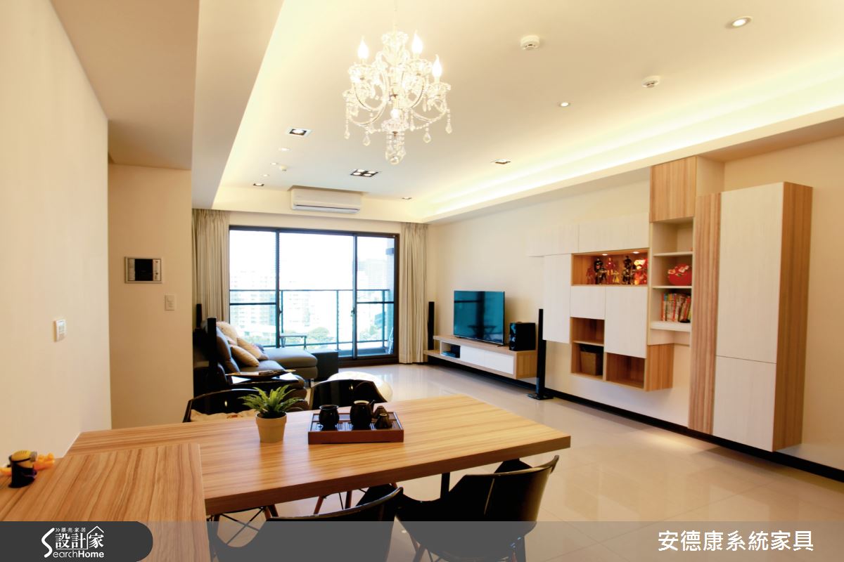 清新簡約4口之家 用系統家具創造超實用機能！ 