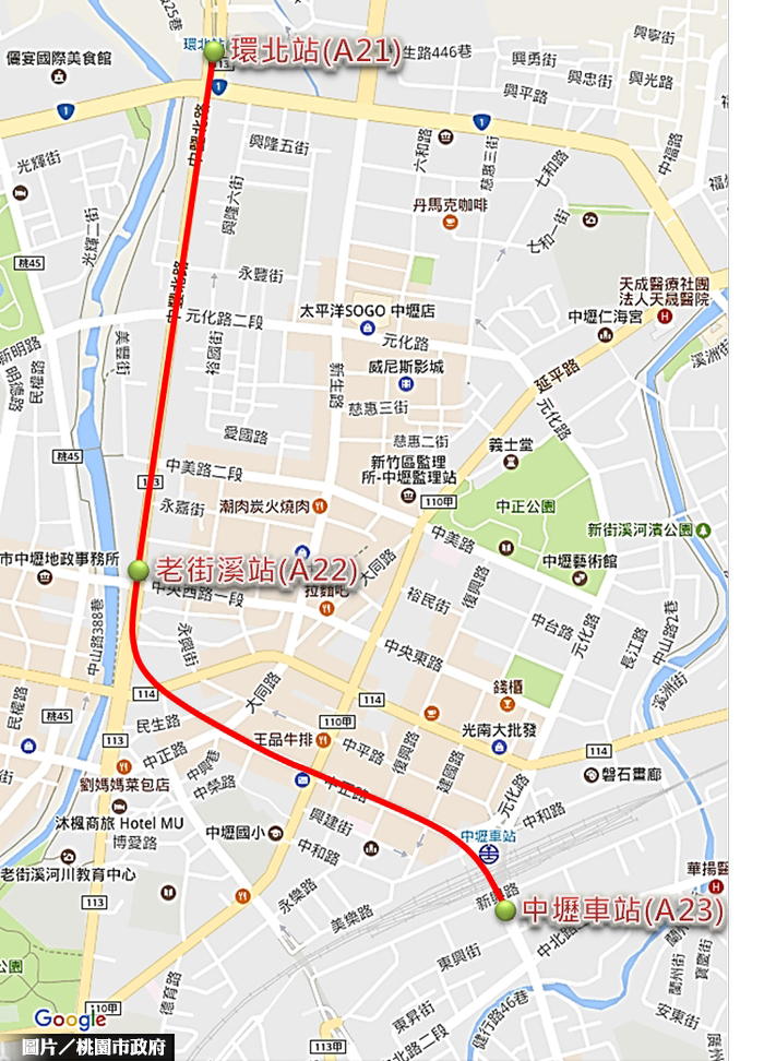 機捷A23中壢車站 擬今年開工