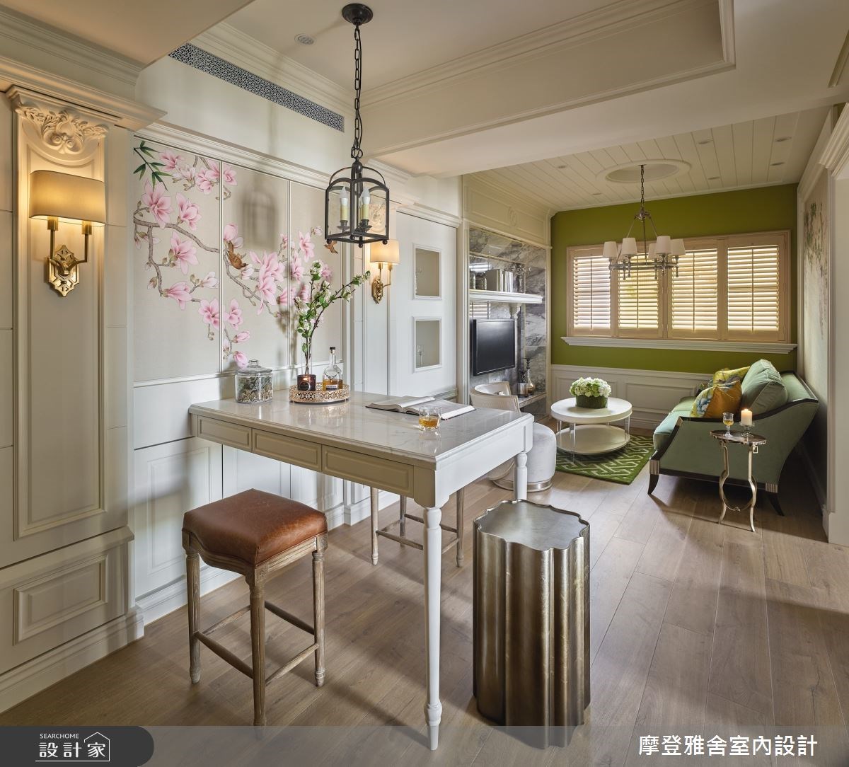 三姊妹送給媽媽最真摯的愛！ 18 坪美式鄉村宅，細膩描摹玉蘭花的感謝情懷！