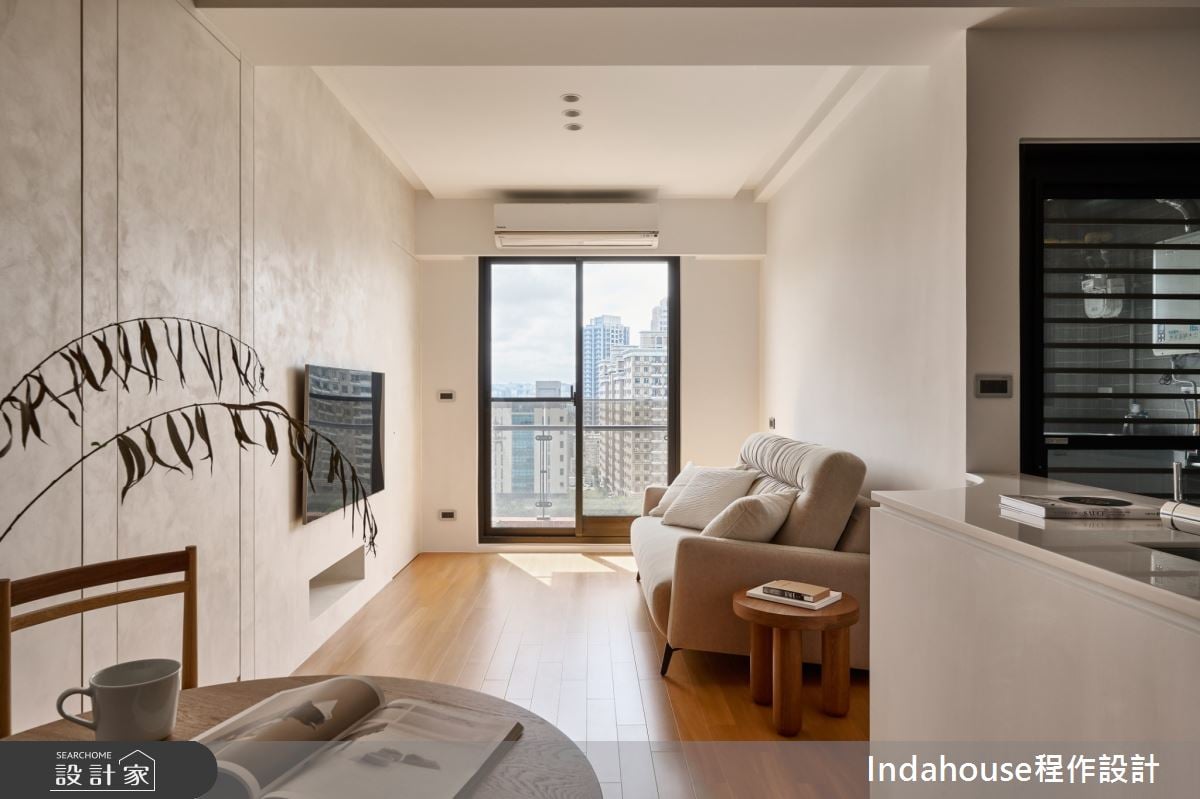 15坪老屋大改造！陽台景觀、中島、海量收納與多功能房，現代小宅也能實...