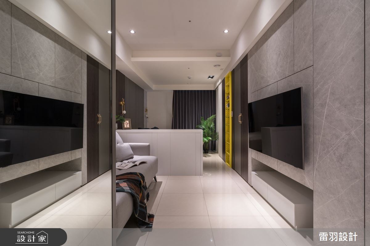 小資族首選現代風套房！跳色擦亮視覺、重整動線，滿足生活多元視角