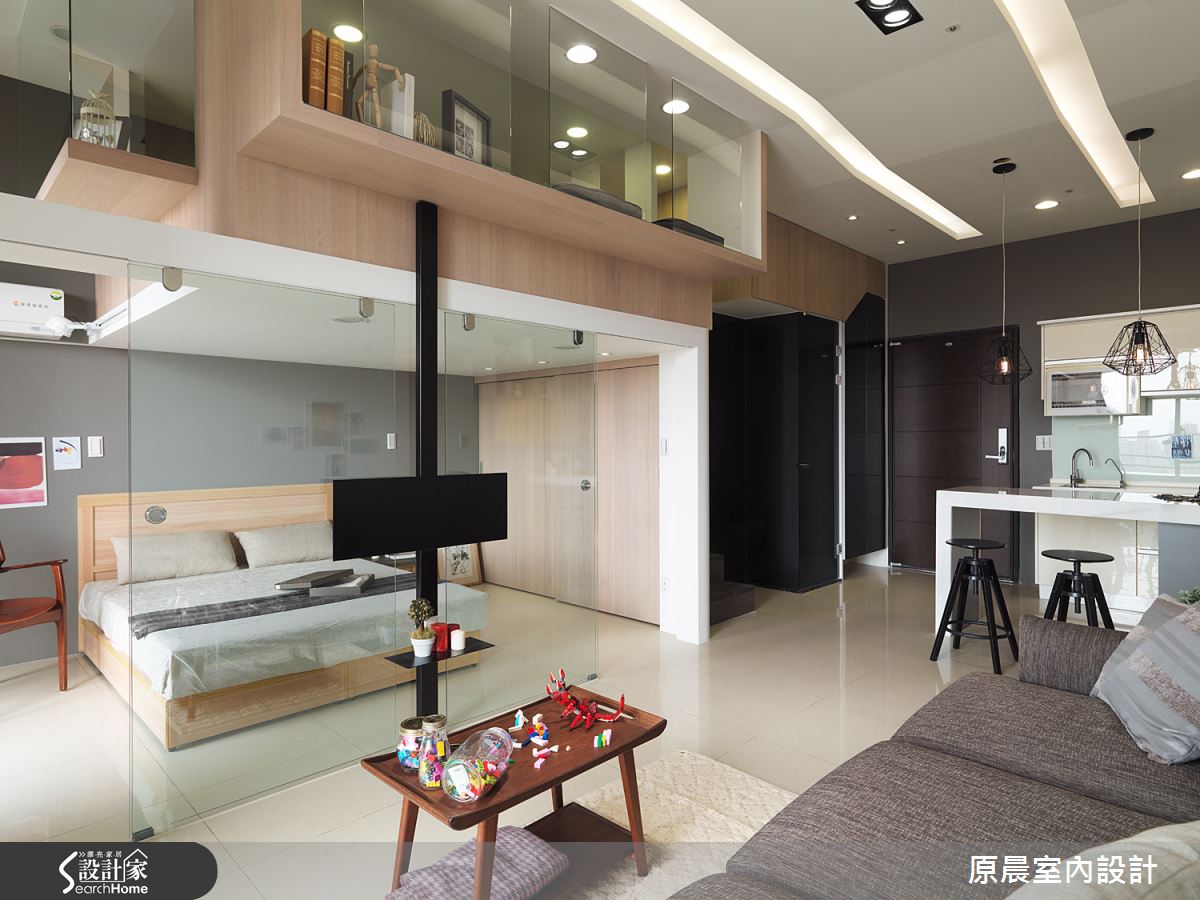 這樣的小宅怎能不心動？12 坪旅店風夾層屋