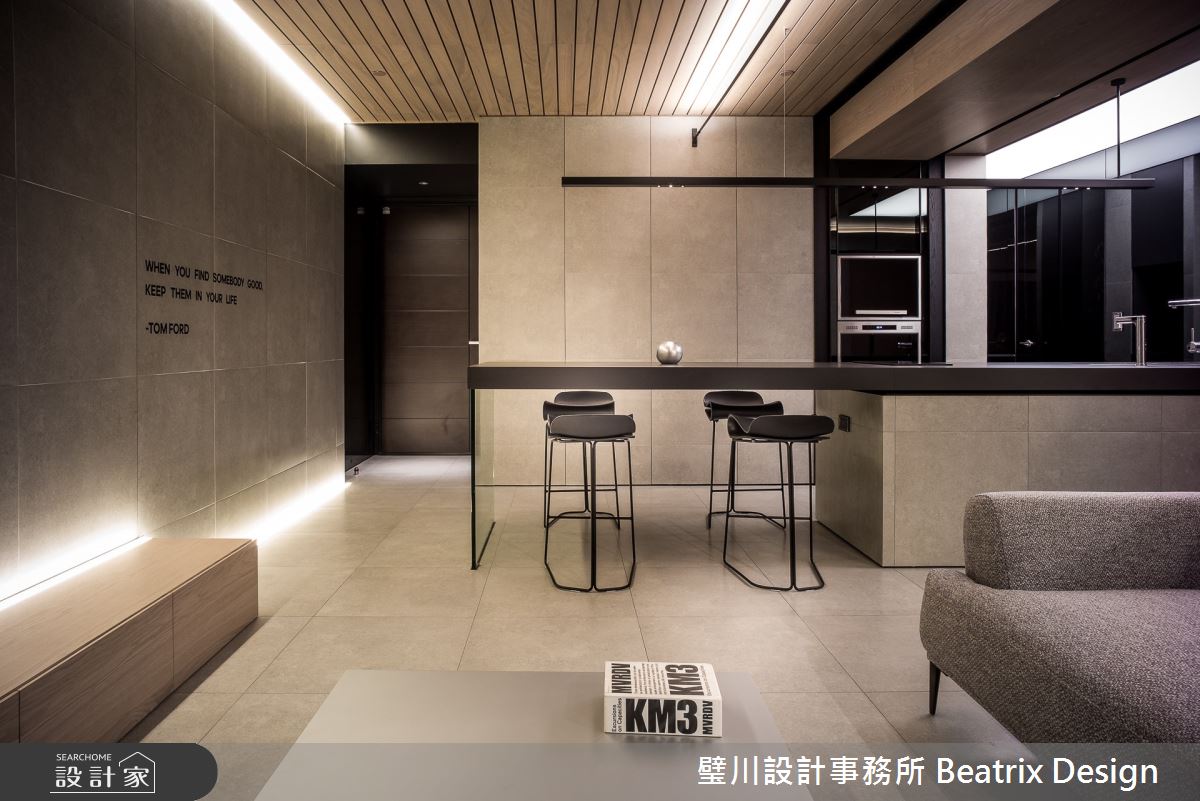 Less is More，減少隔間、簡約材質小宅變身大器質感宅