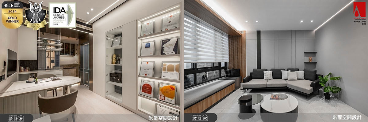 從家庭宅邸到辦公室，專注空間本質與細節美學，米爾設計作品橫掃歐美四...