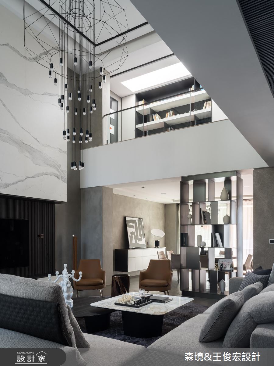 挑高、大器、有質感！雙拼透天別墅的品味視野