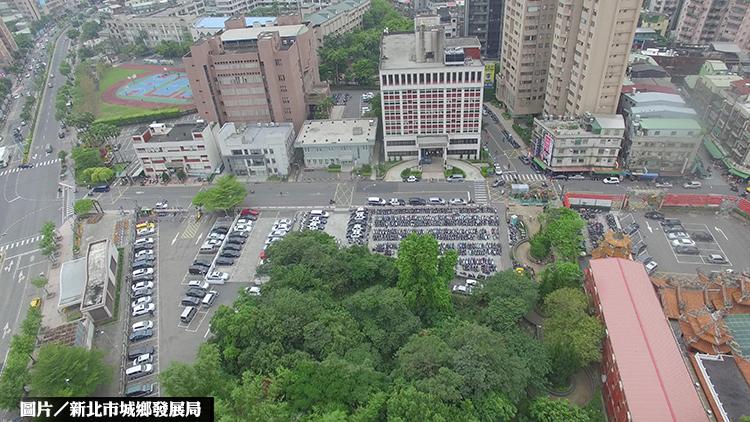 新北土城行政園區 再造計畫公展