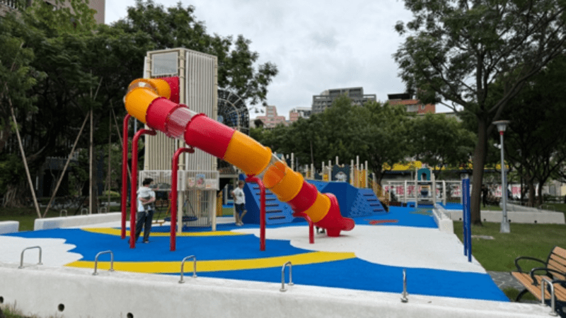 溪頭公園兒童設施（攝影：樂屋特派員）