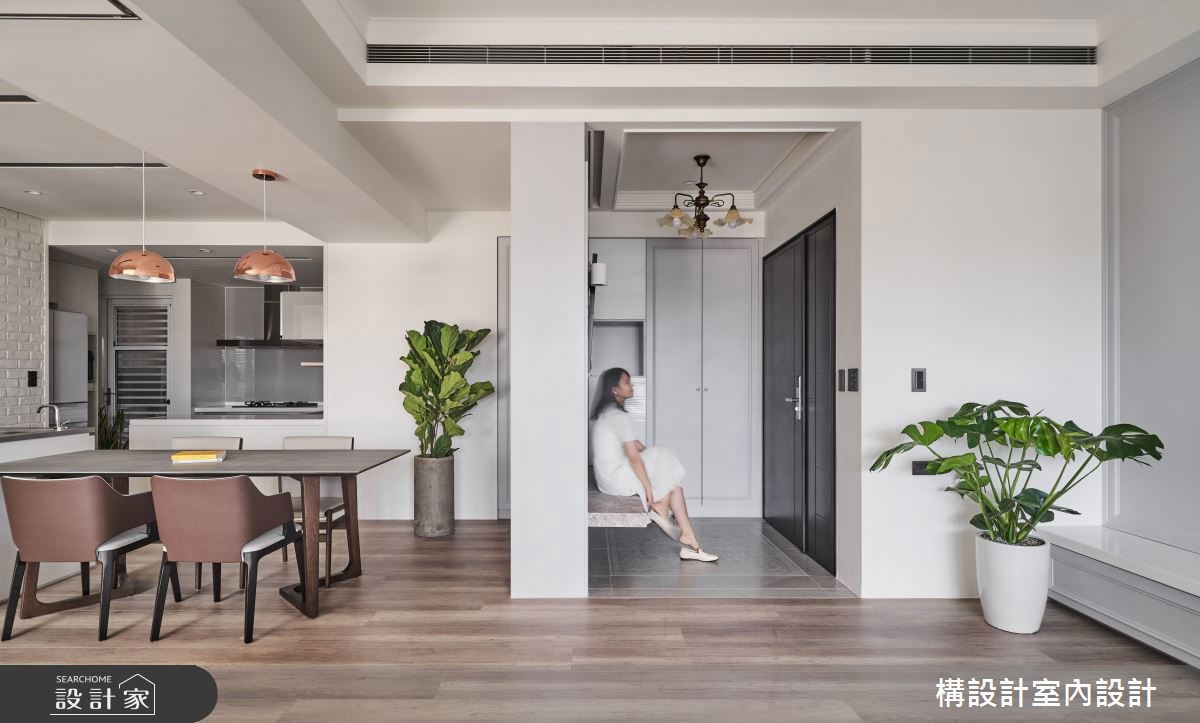 在光影裡慢慢生活，50坪美式宅的從容與溫柔～