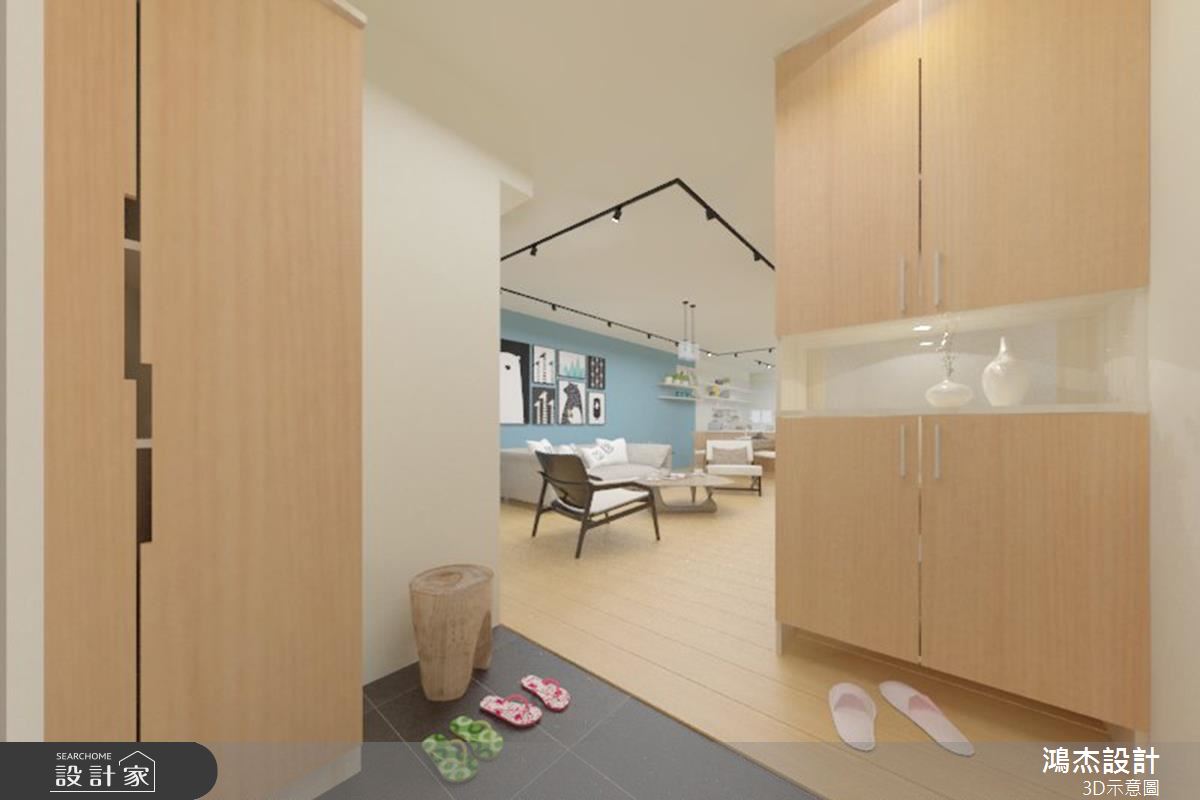 告別40年老屋外衣 著上簡約清新的北歐樣貌