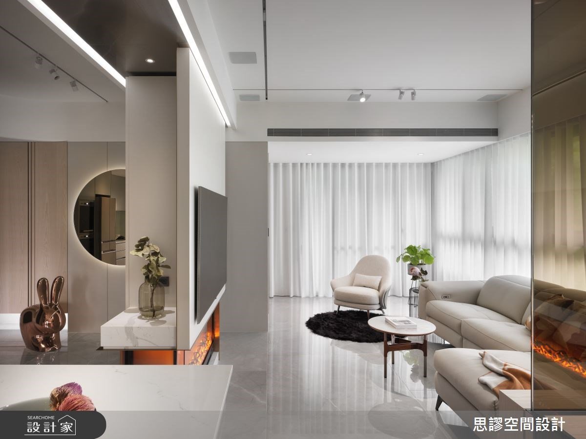 如藝術品般的質感混搭宅！玻璃書房、時尚中島，實現完美生活夢想！