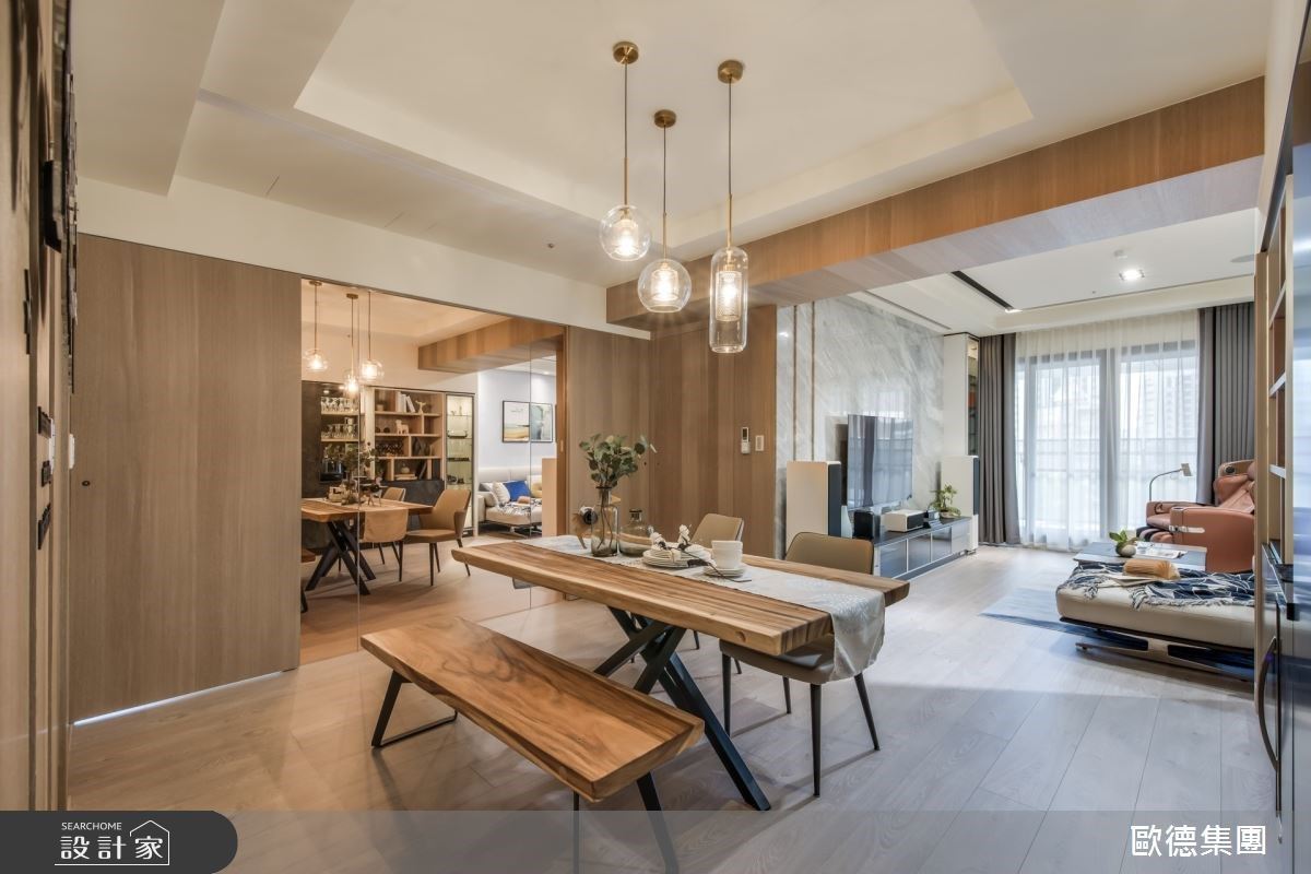 一物多用系統傢俱讓收納不著痕跡！現代風孝親宅暗藏看不見的儲物能力