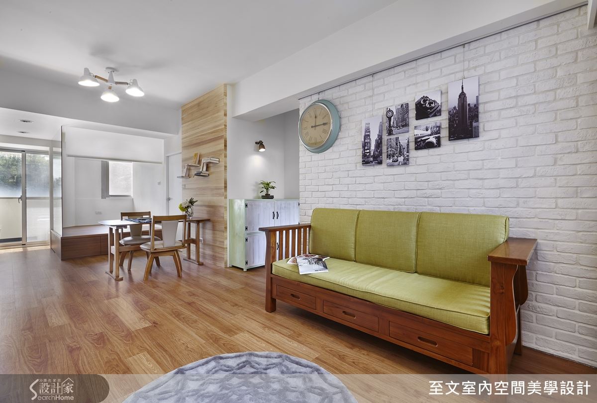 格局重整，專屬規劃的明亮休閒小宅
