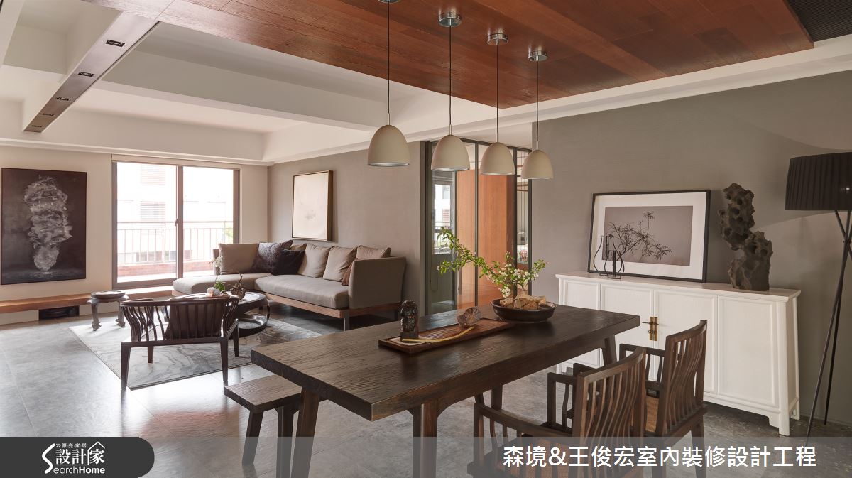 用設計與自然融合，使空間和環境對話的人文住宅