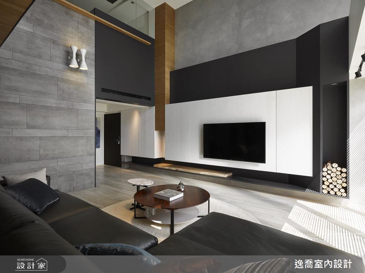 讓黑白灰的線條與色塊，創造理想的三代同堂居宅