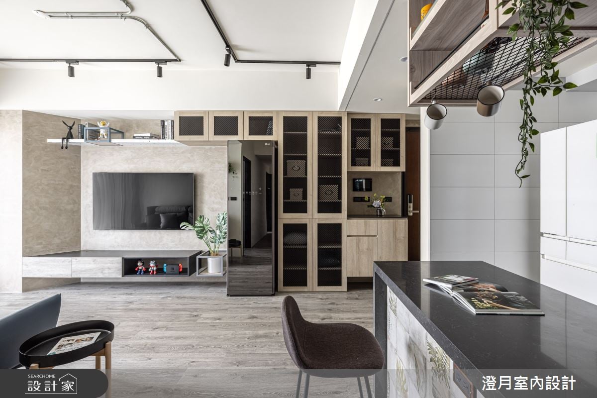 18坪個性又溫暖的工業風居家，設計秘訣大公開！