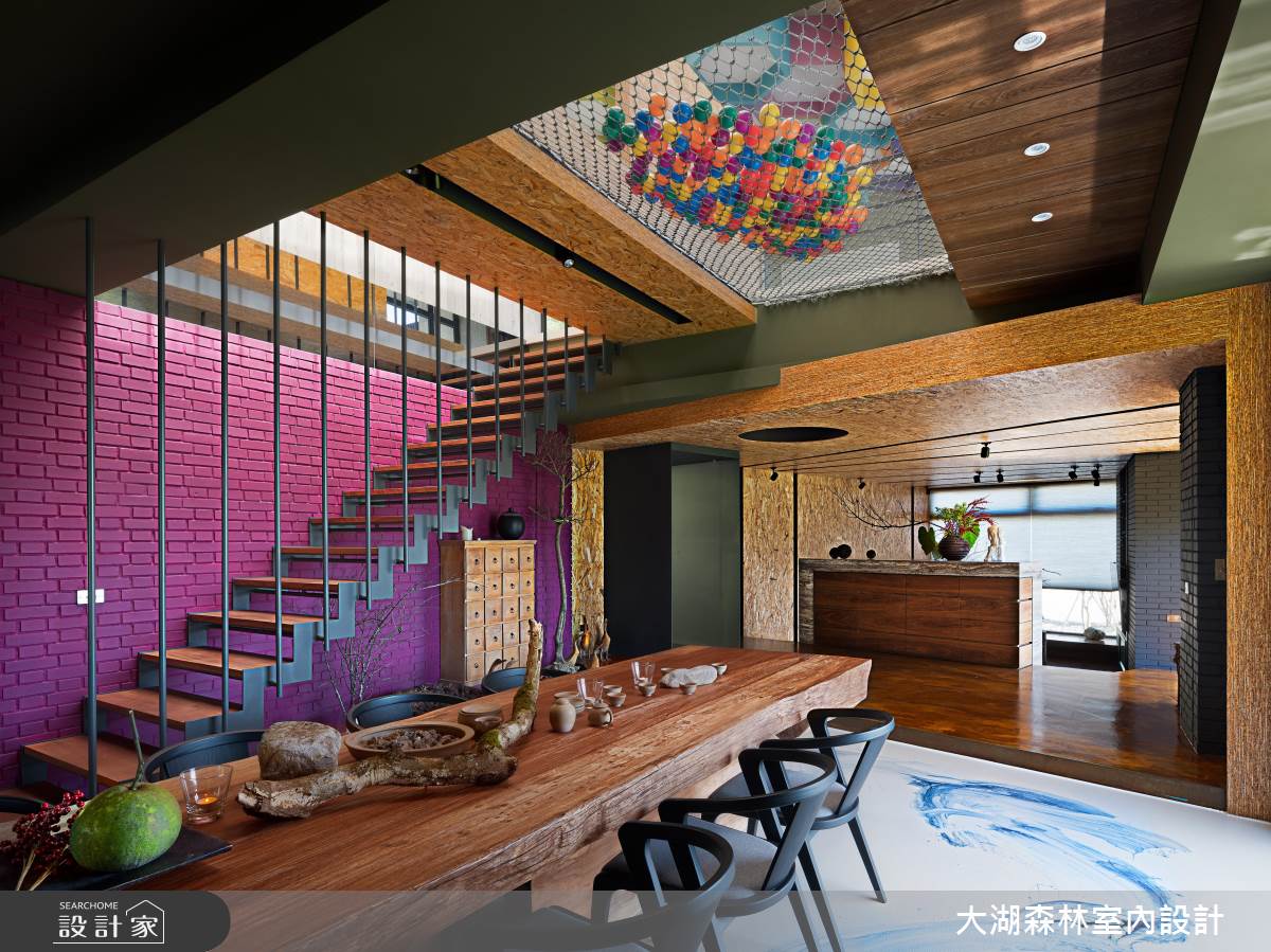 座落台灣山林的神祕方盒！老屋翻新變身風格別墅