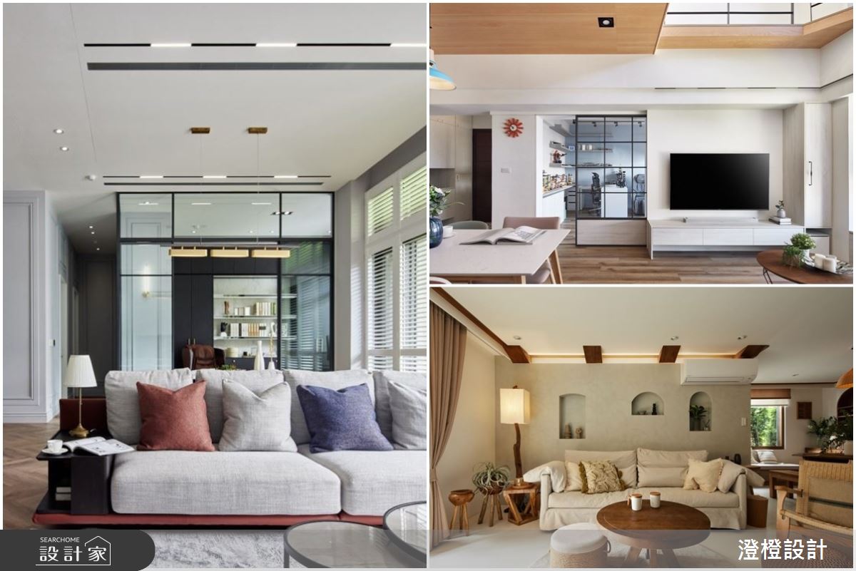 擺脫傳統開放客廳格局想法！6 大設計重點，開放式客廳實用又具個人風格