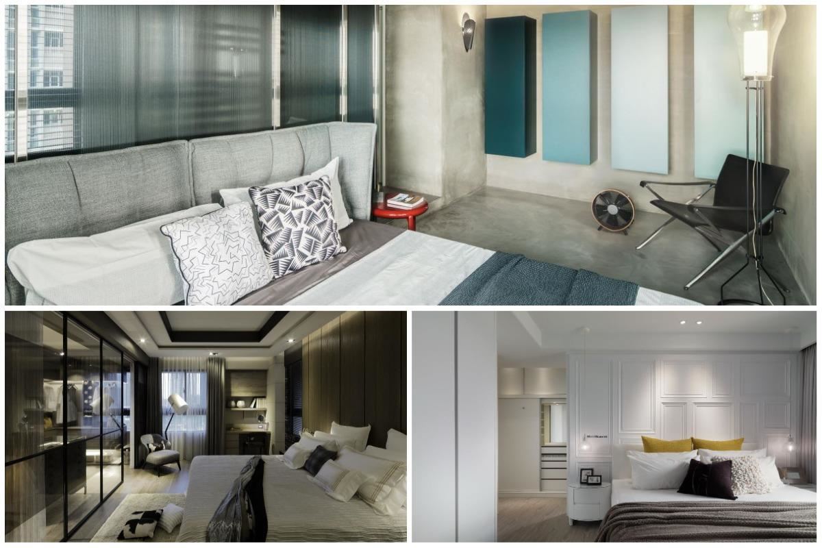 配色 X 材質的空間魔法，打造都會質男的個性臥房！