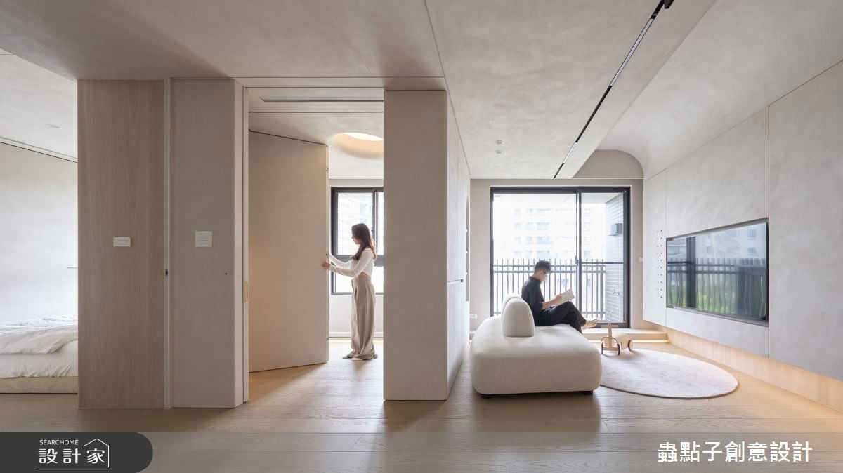 設計師度假宅化身「親子移動城堡」！彈性隔間串起小家庭日常，蟲點子創...